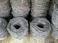 Anti Theft Antirust Stainless Steel Barbed Wire Easy To Clean 12 Gauge