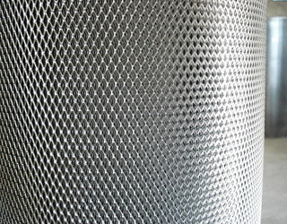 Diamond Hole Small 8mm Thick Expanded Metal Wire Mesh