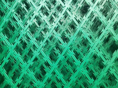 Cerca anti de acero For Protection Rustproof del alambre de púas de la maquinilla de afeitar del hurto de alto carbono BTO-18
